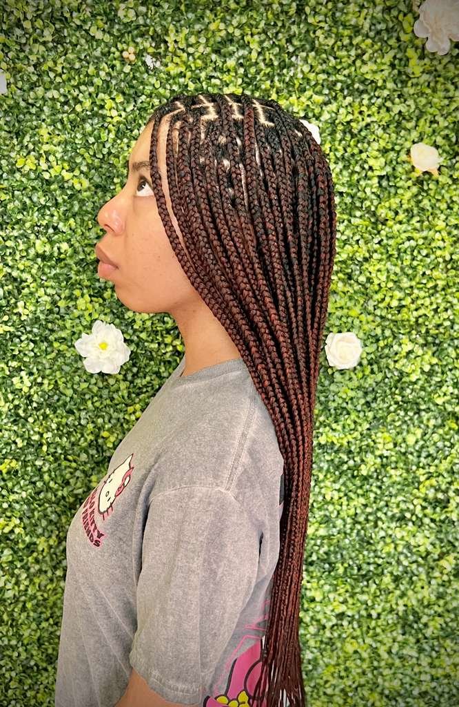 Knotless Braids Style 1